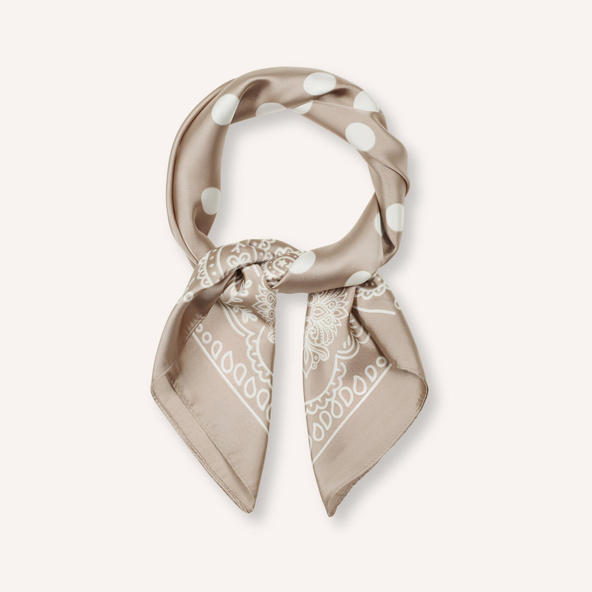 Seta Sjaal – Khaki – extra foto