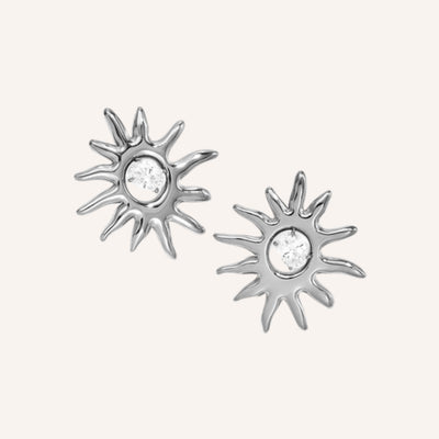 Raggio Oorbellen – Zilver