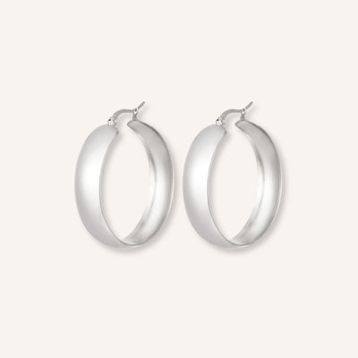 Ampia Oorbellen – Zilver