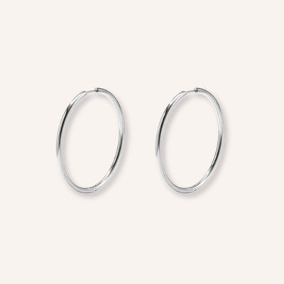 Tondo Oorbellen – Zilver