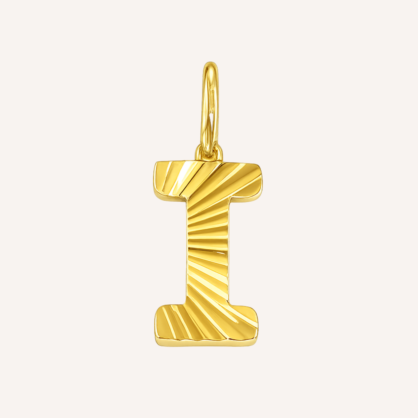 Letter I Raggiante Charm