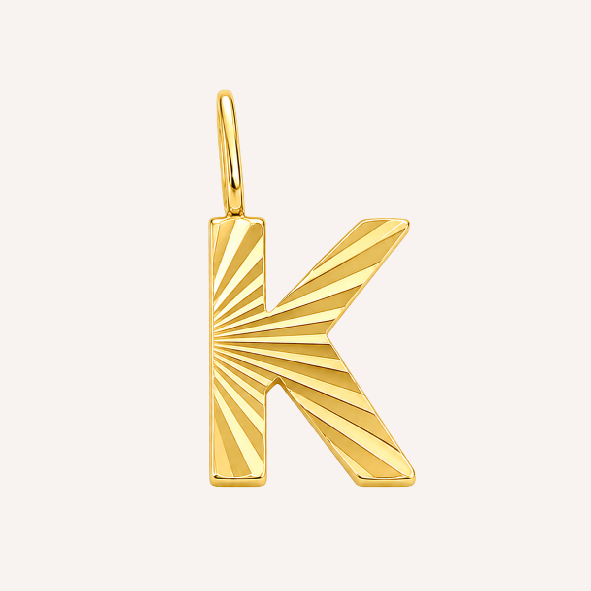 Letter K Raggiante Charm - Studio Amea
