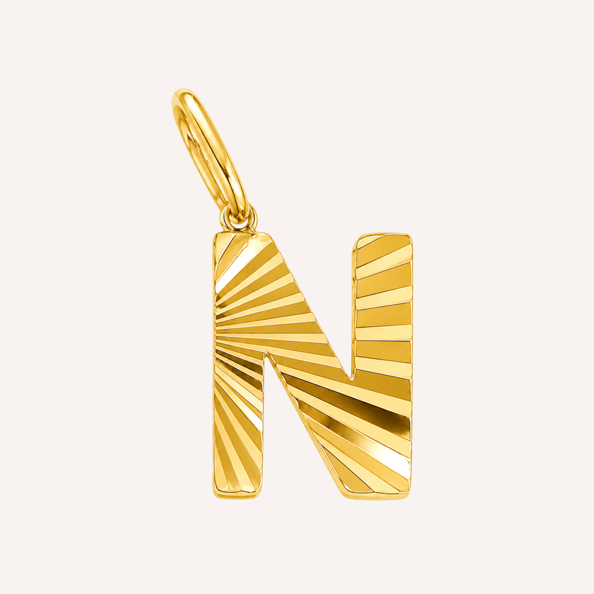 Letter N Raggiante Charm - Studio Amea