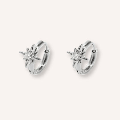 Cometina Oorbellen – Zilver