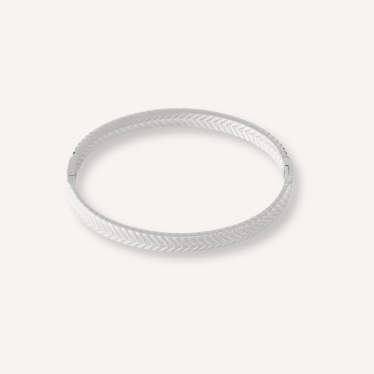 Corrente Armband in zilver, zilverkleurige gevlochten armband