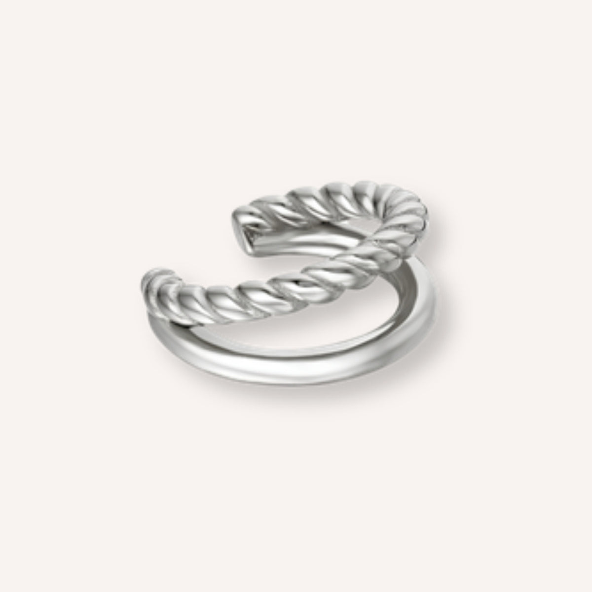 Doppietta Ear cuff – Zilver