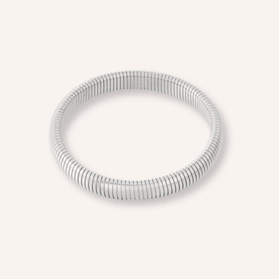 Fascia Armband – 1,5 cm – Zilver