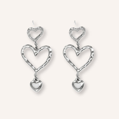 Innamorata Oorbellen – Zilver