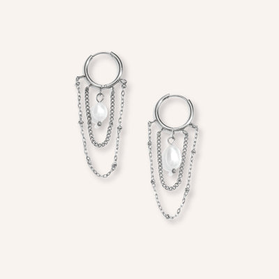 Perlage Oorbellen – Zilver