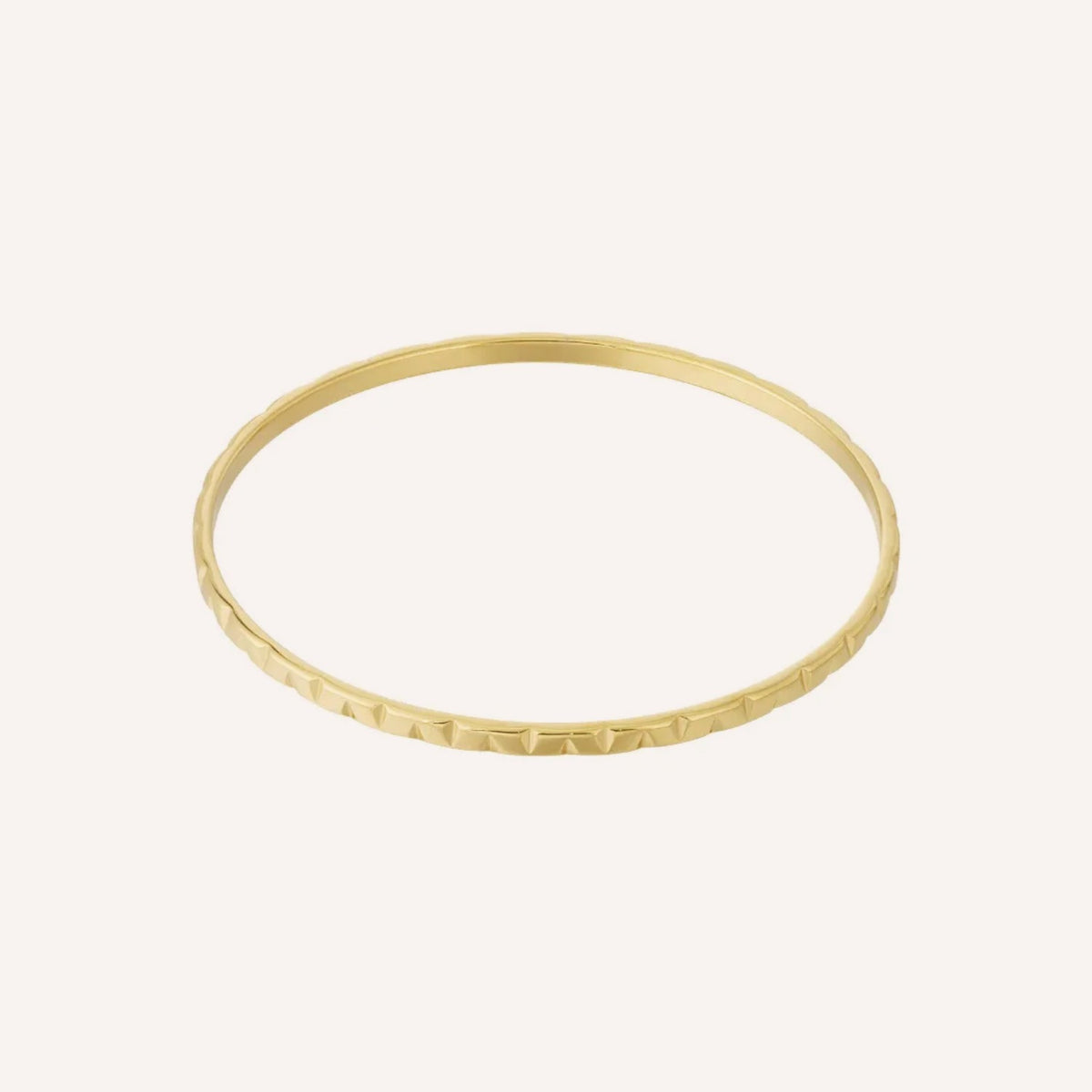 Riflesso Armband, glanzende goudkleurige armband met onregelmatige vorm