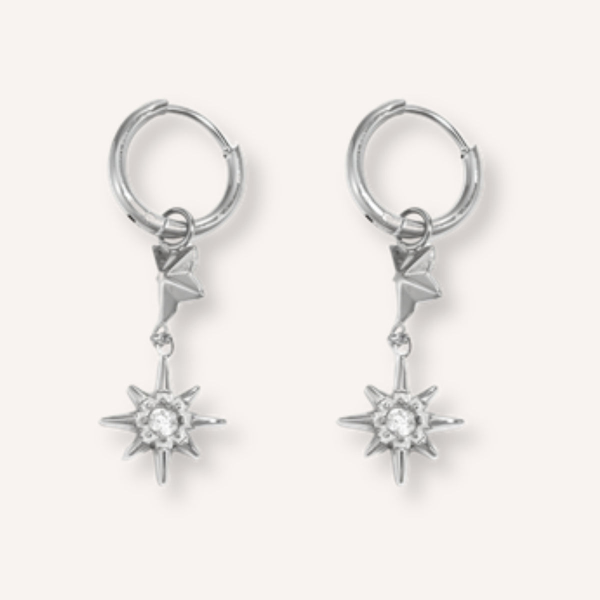 Stellina Oorbellen – Zilver
