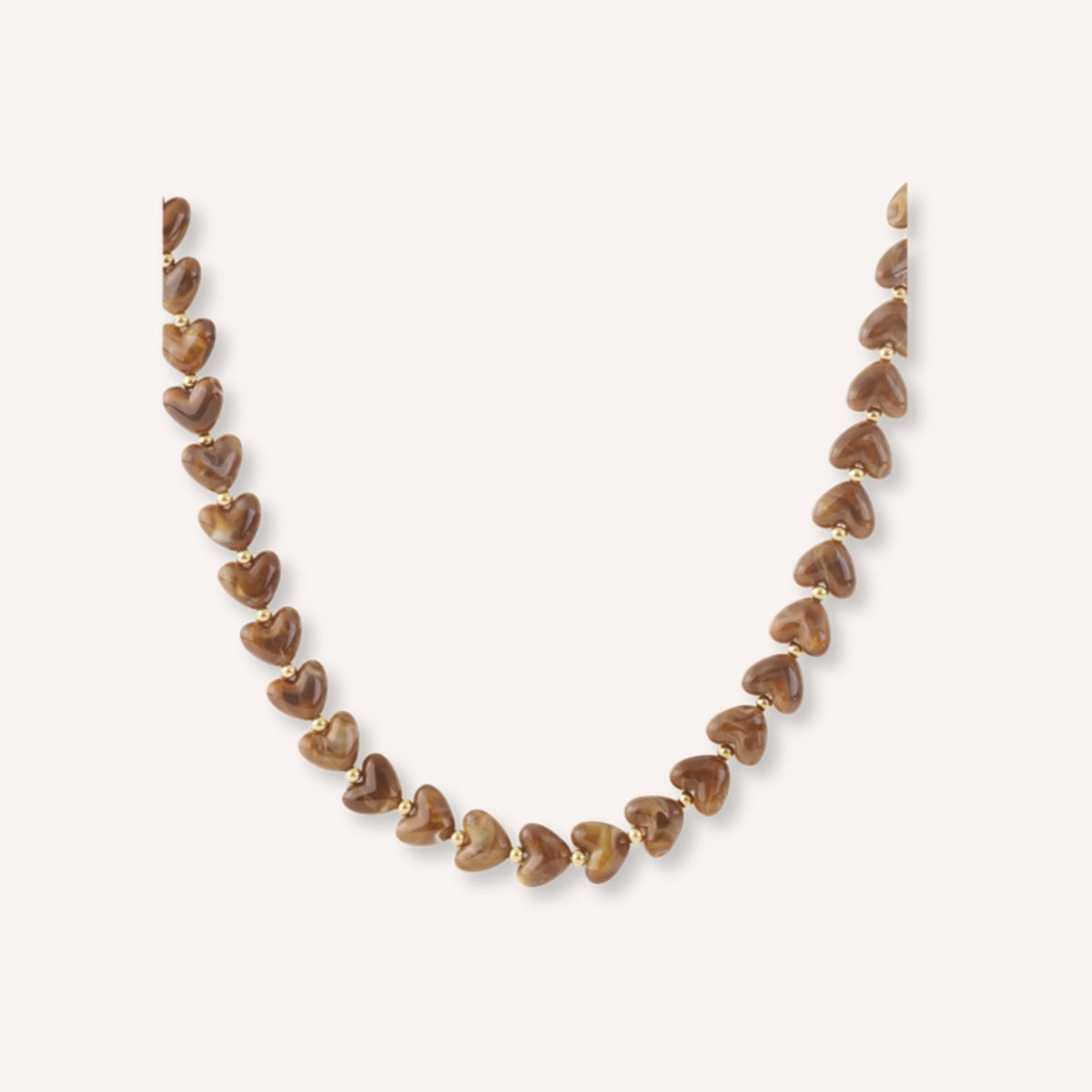 Tenerezza Ketting – Koffiebruin