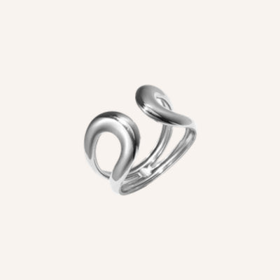 Spirale Ring – Zilver