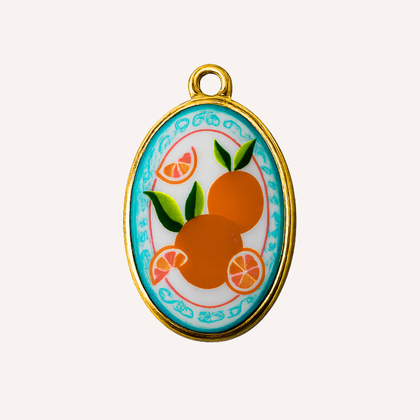 Arancia Blu Charm