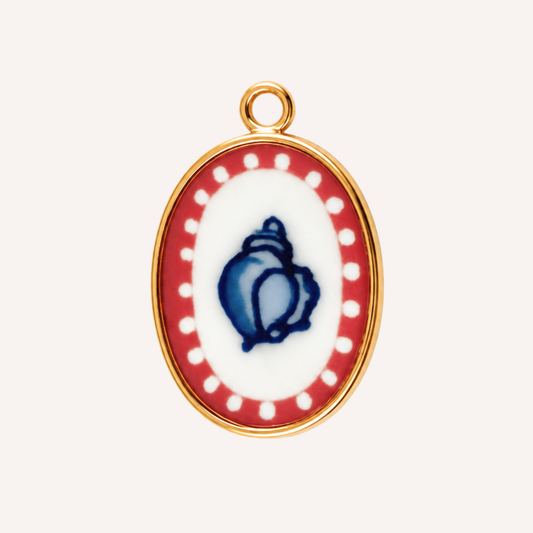 Conchiglia Blu Charm