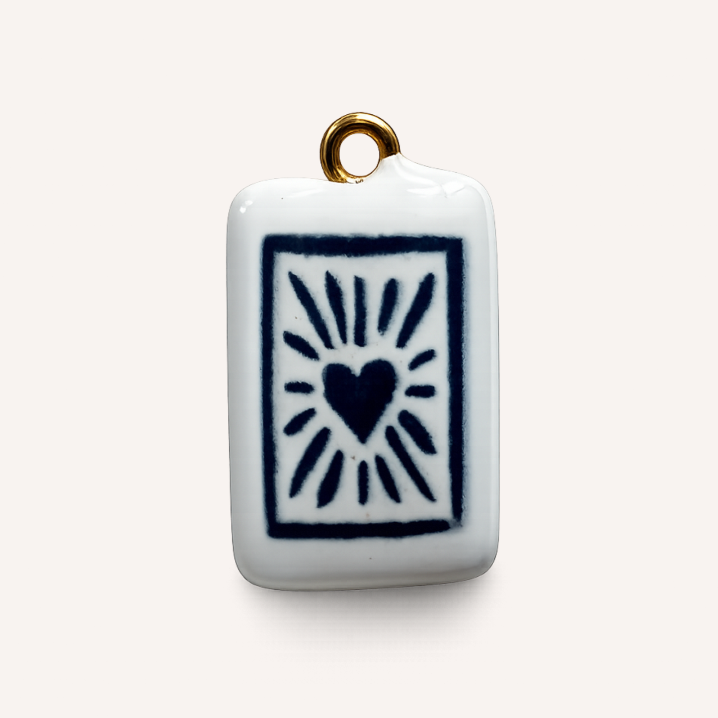 Cuore Blu Charm