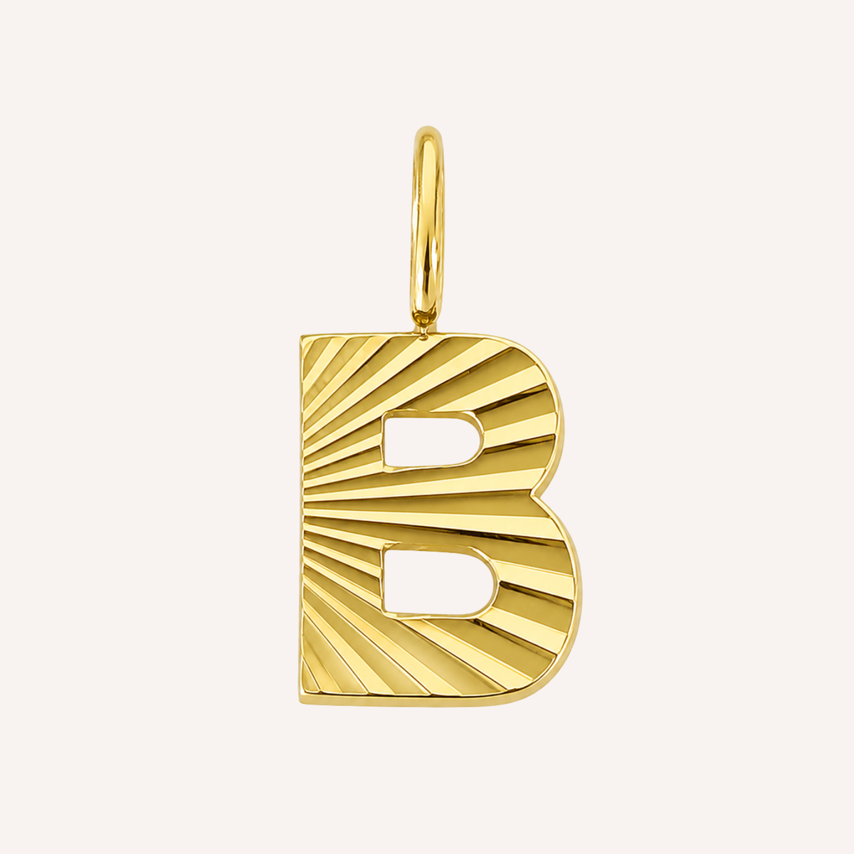 Letter B Raggiante Charm - Studio Amea