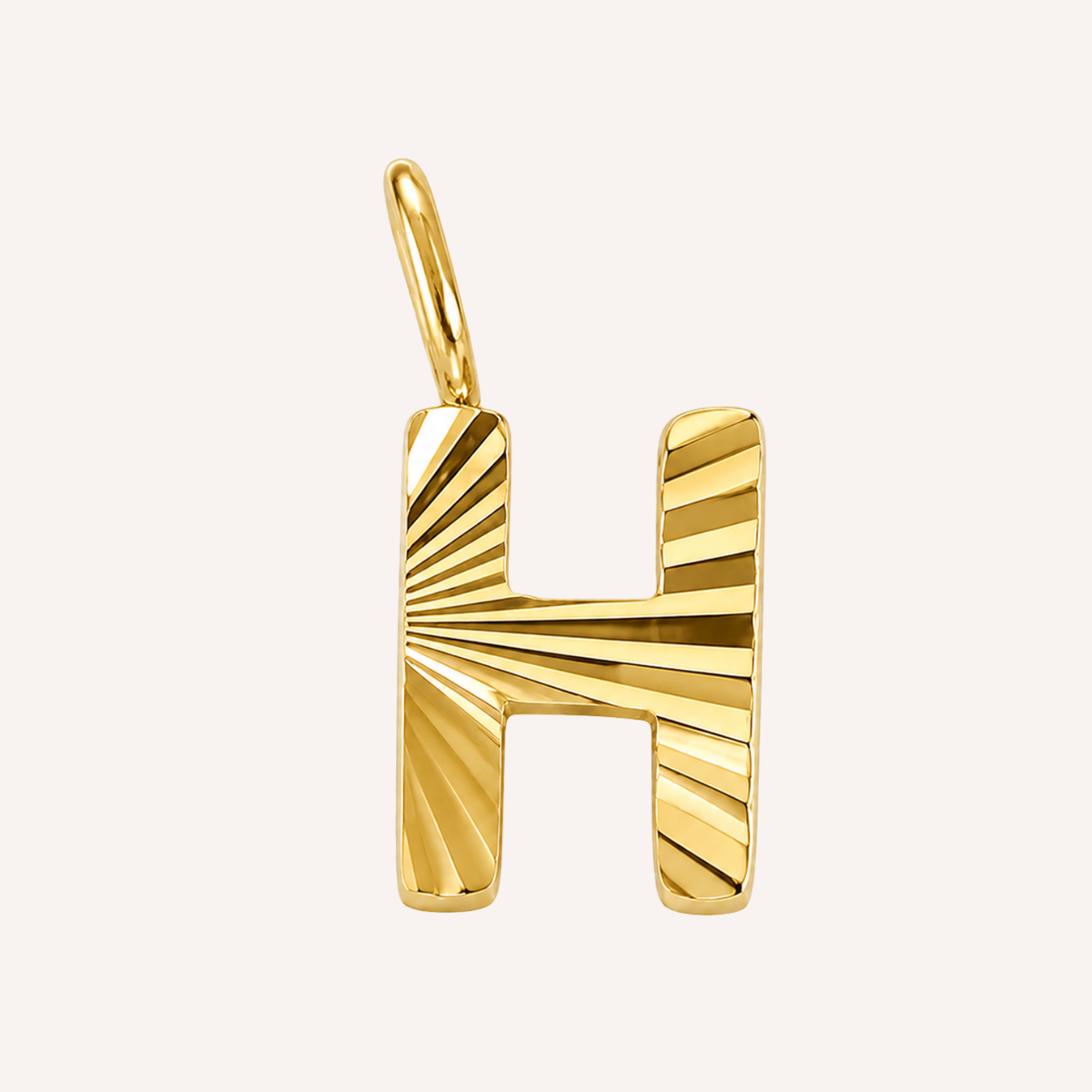 Letter H Raggiante Charm - Studio Amea