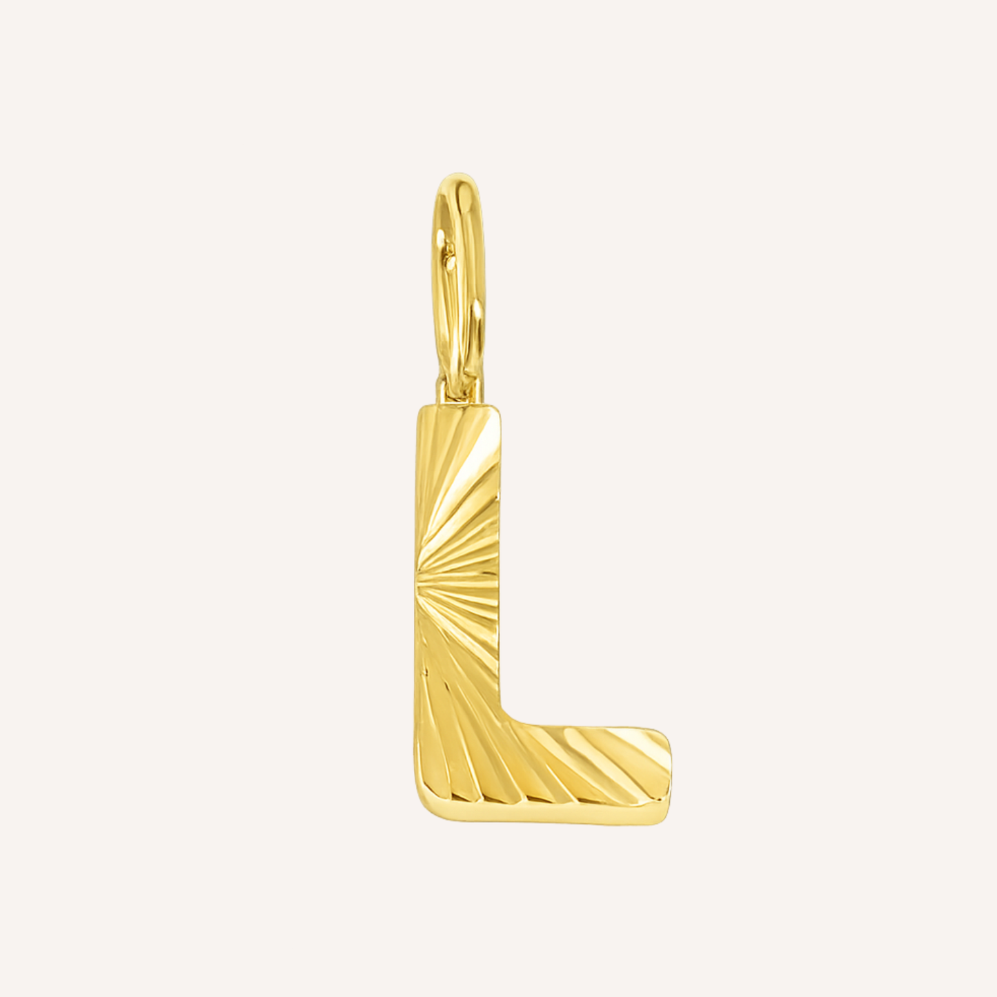 Letter L Raggiante Charm