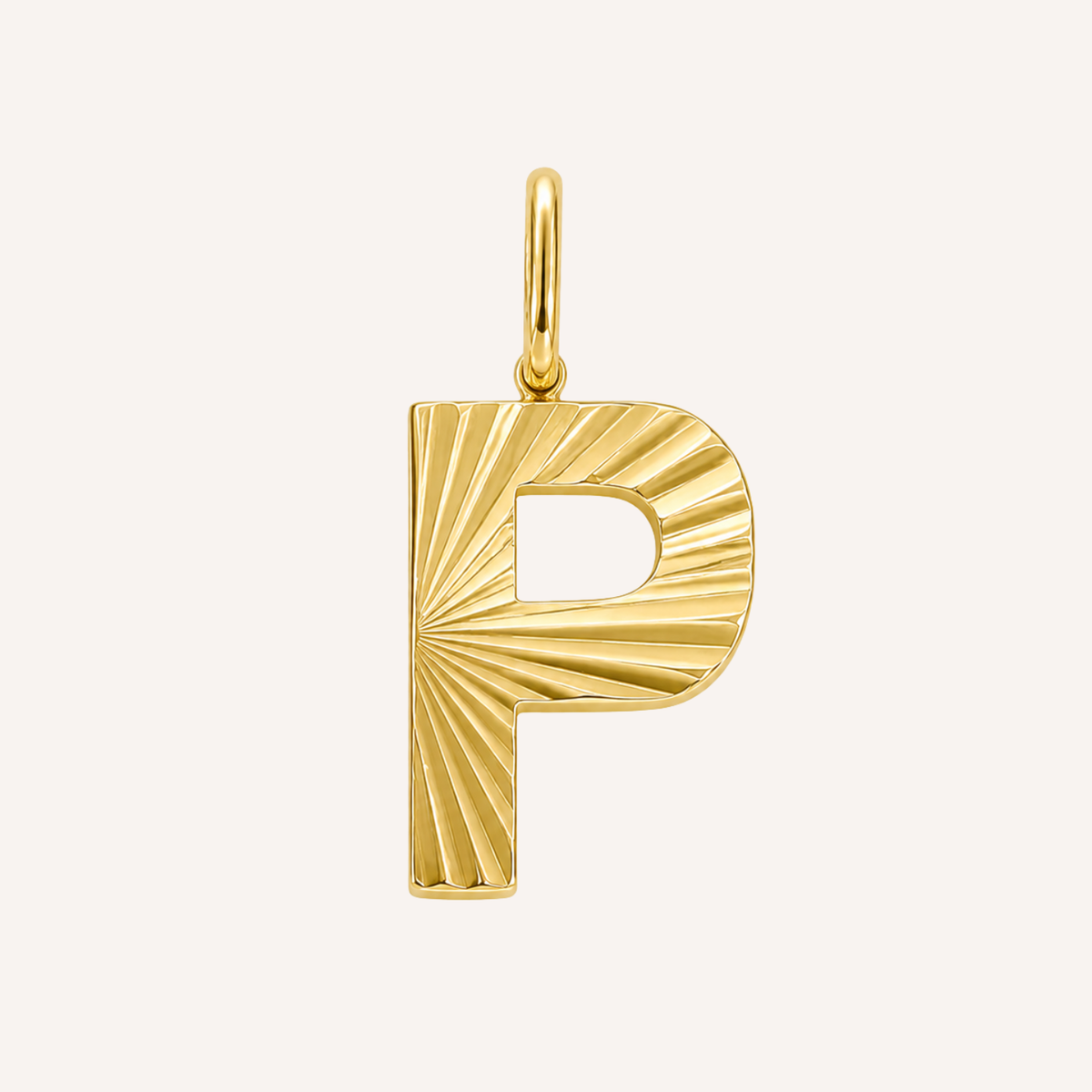 Letter P Raggiante Charm - Studio Amea