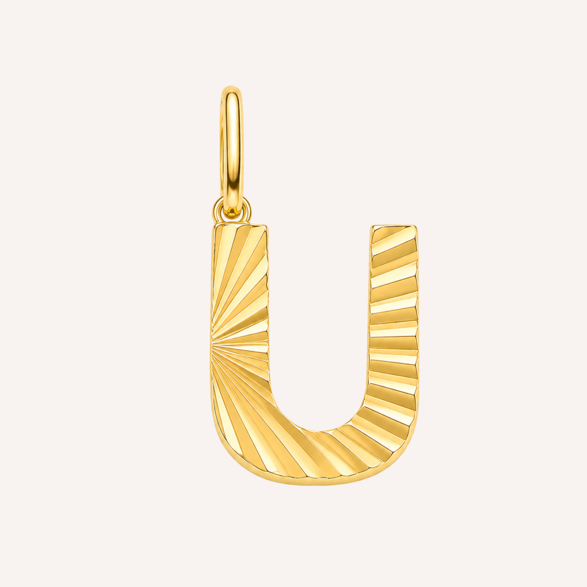 Letter U Raggiante Charm - Studio Amea