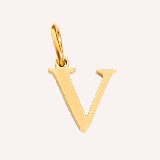 Letter V Lucido Charm