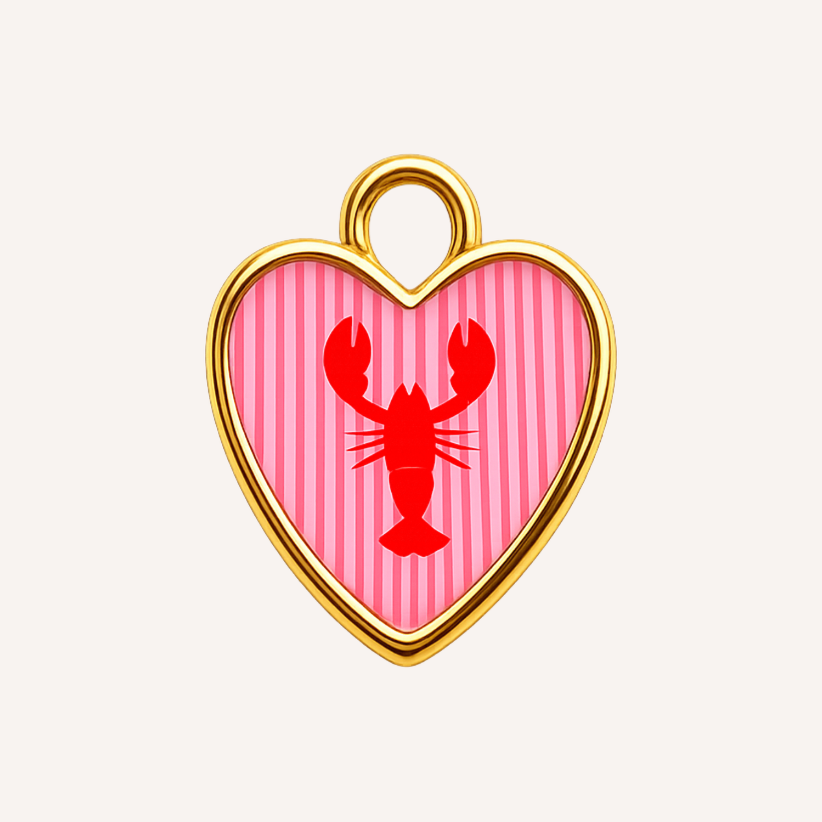 Lobster Love Charm - Studio Amea
