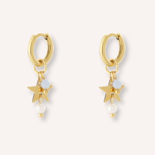 Astronave Oorbellen – Babyblauw