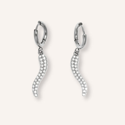 Bagliore Oorbellen – Zilver