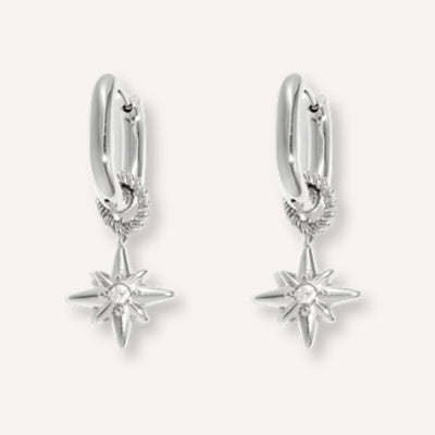 Cadente Oorbellen – Zilver
