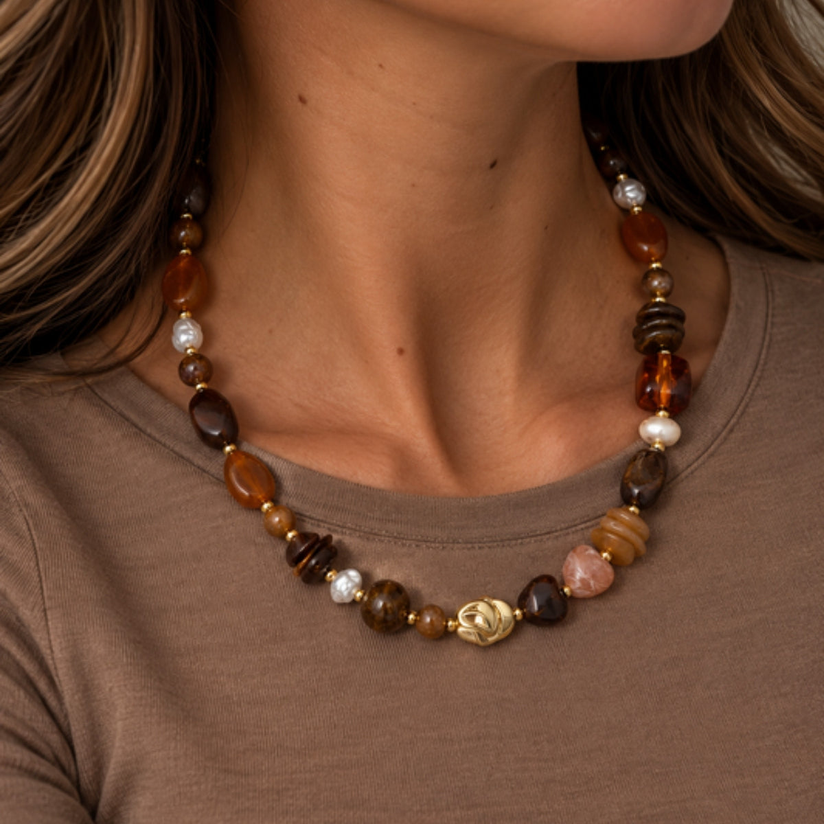 Castagna Ketting – gedragen