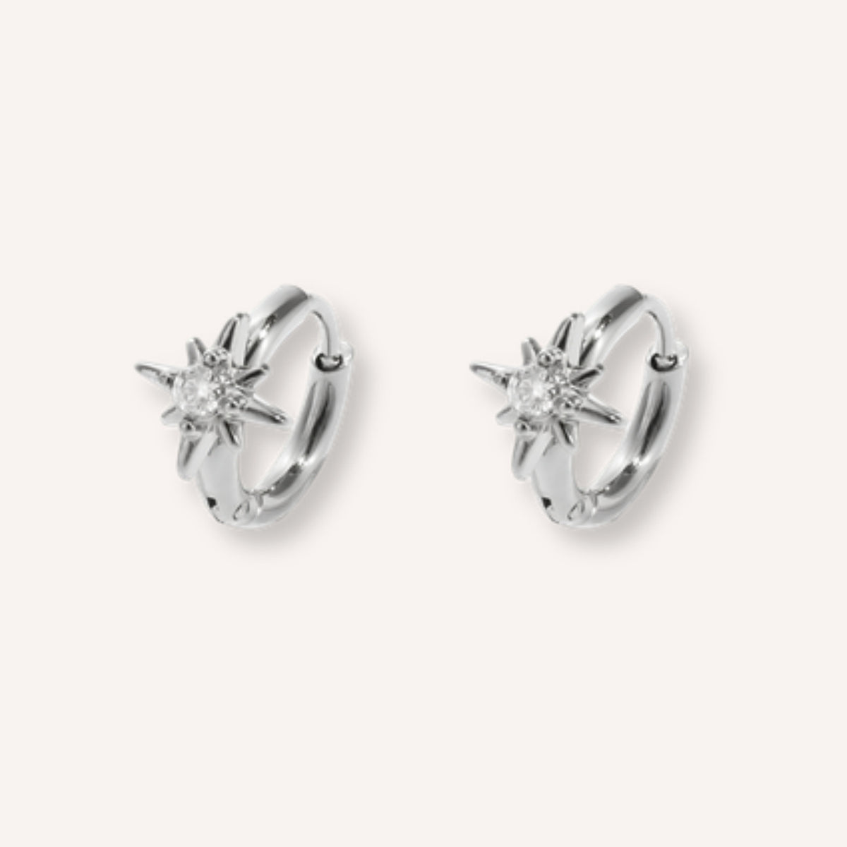 Cometina Oorbellen – Zilver