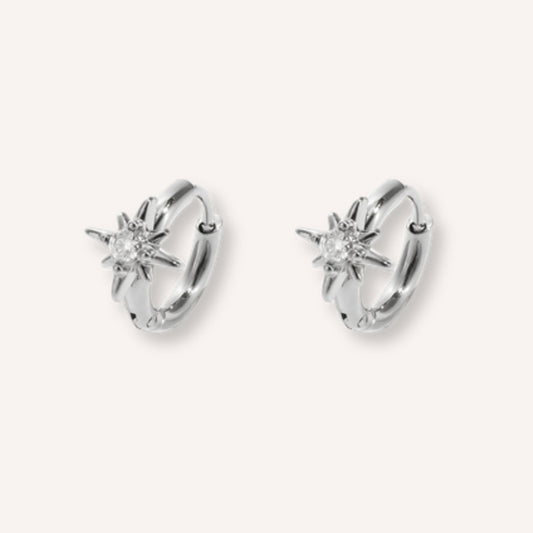 Cometina Oorbellen – Zilver
