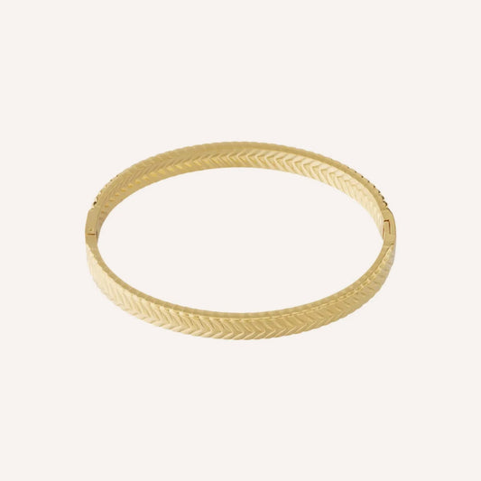 Corrente Armband, goudkleurige gevlochten armband