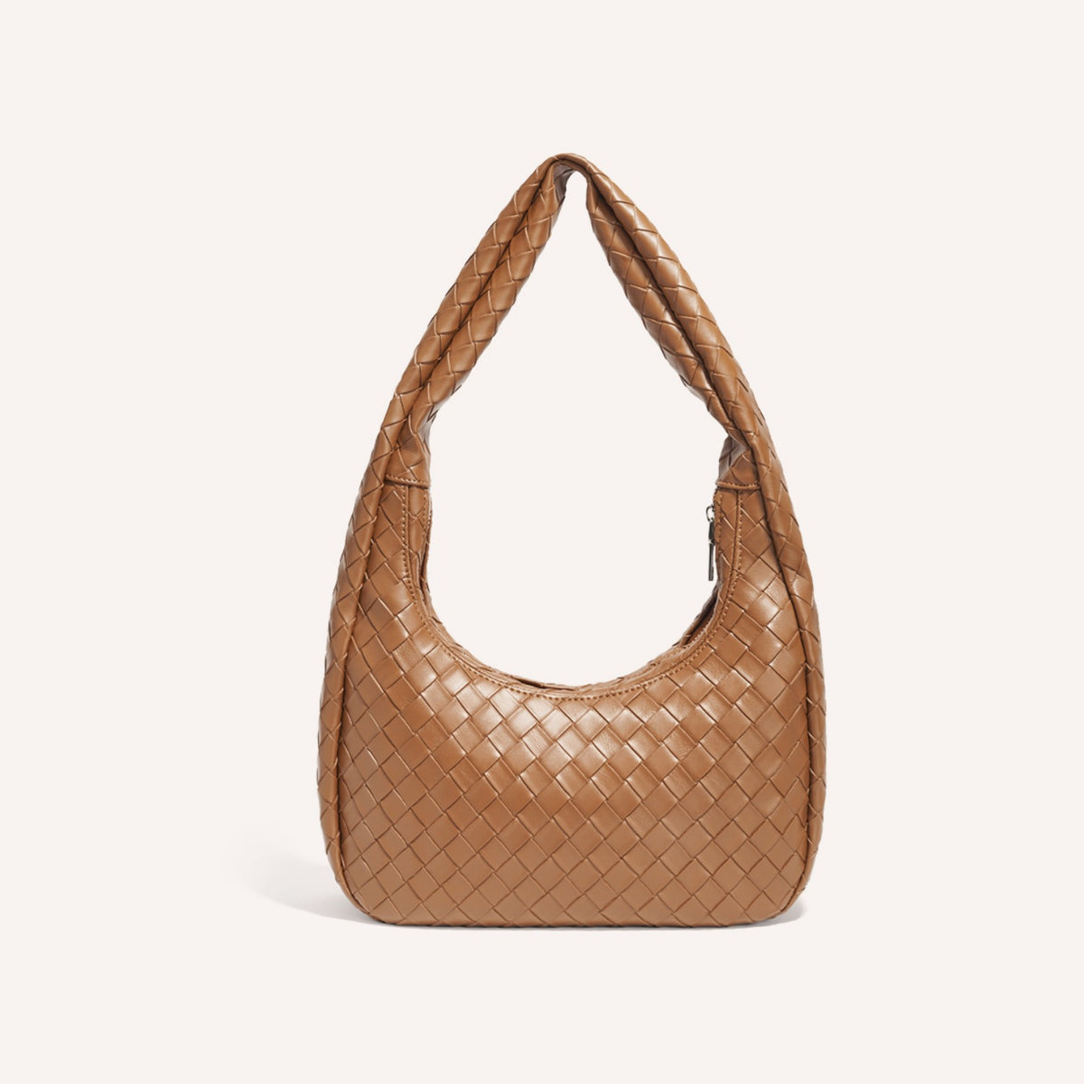 Cortona Tas – Bruin, kunstleren schoudertas