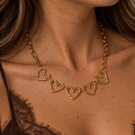 Cuori Ketting – gedragen