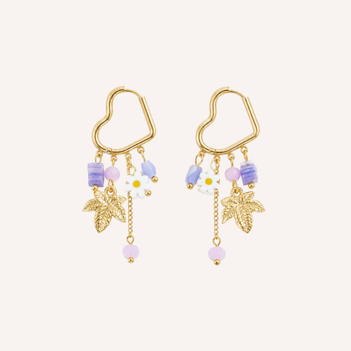 Lavanda Oorbellen - Studio Amea