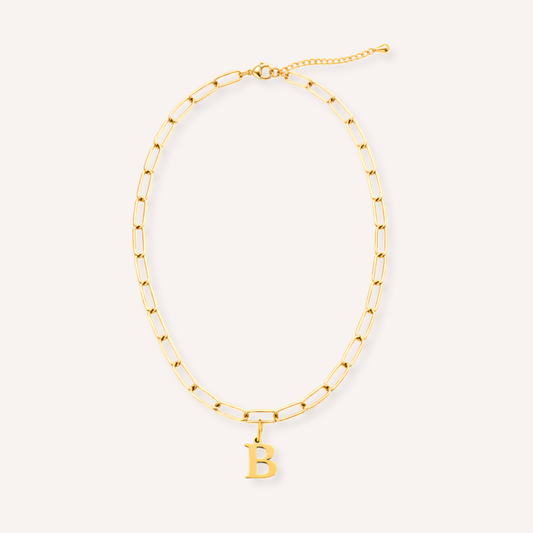 Letter B Lucido Charm – aan ketting