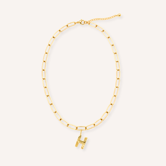 Letter H Raggiante Charm – aan ketting