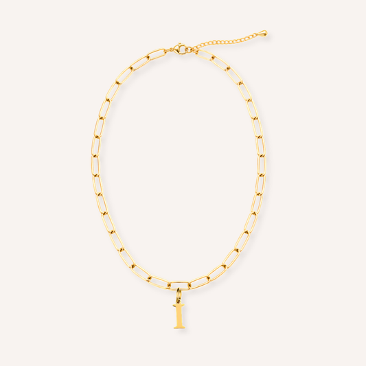 Letter I Lucido Charm – aan ketting