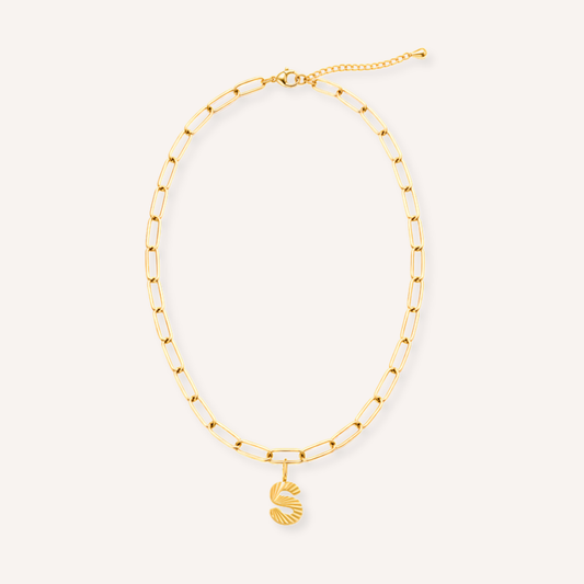 Letter S Raggiante Charm – aan ketting