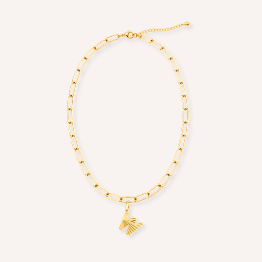 Letter W Raggiante Charm – aan ketting