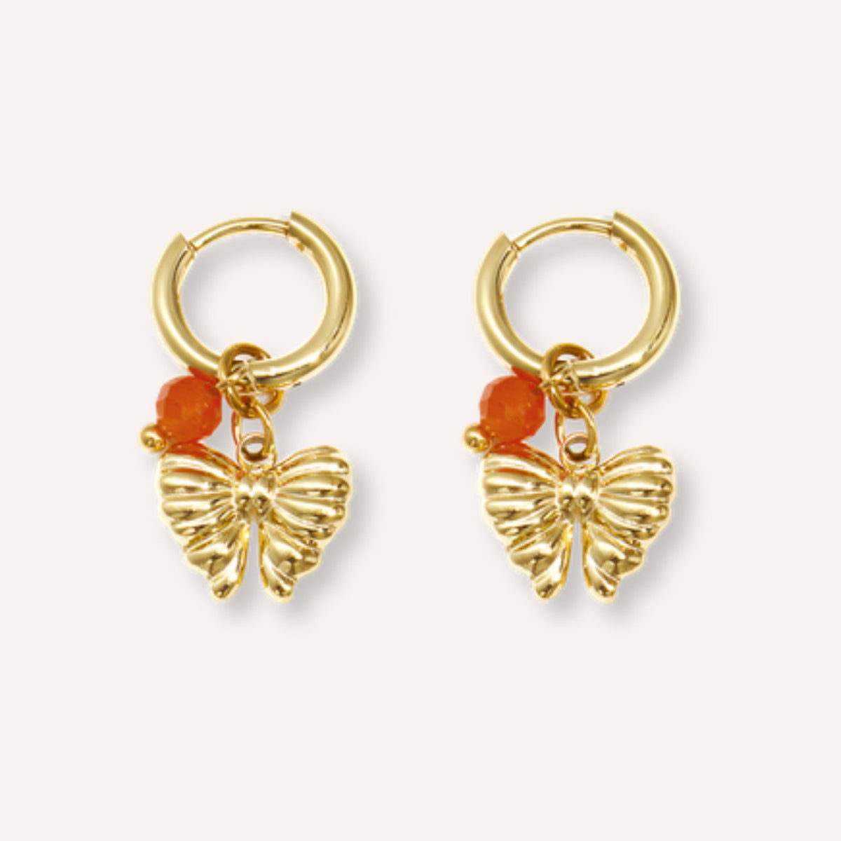Nastrino Oorbellen – Oranje