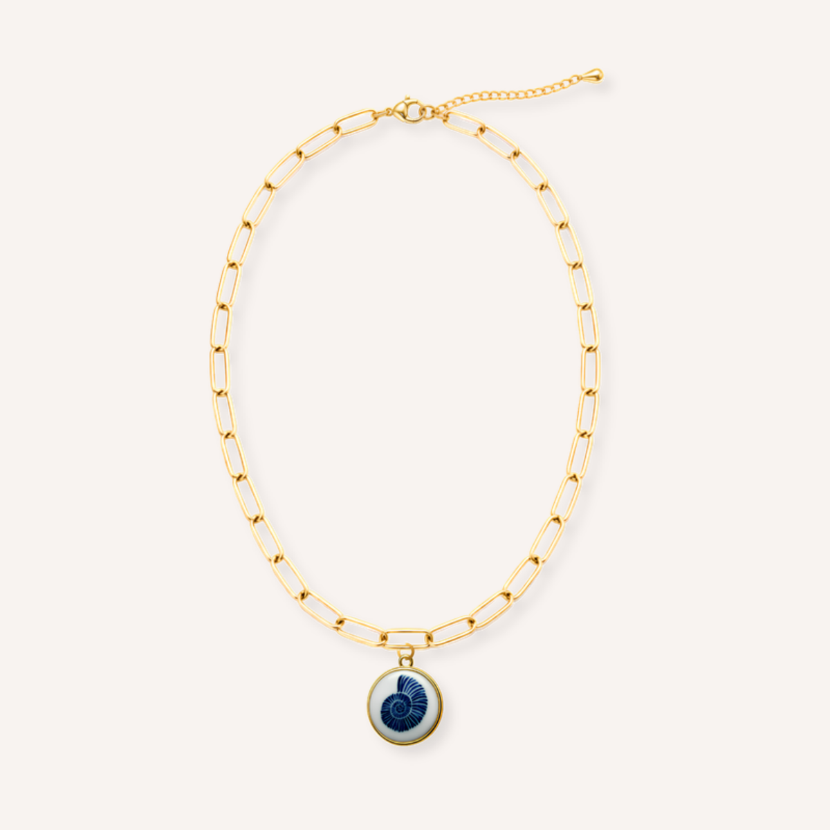 Nautilus Charm – aan ketting