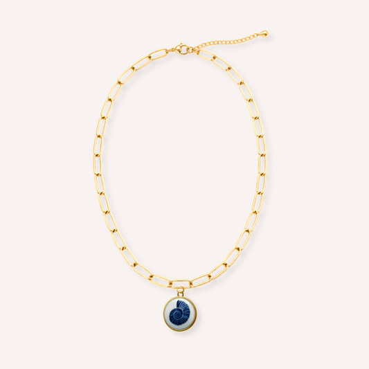 Nautilus Charm – aan ketting