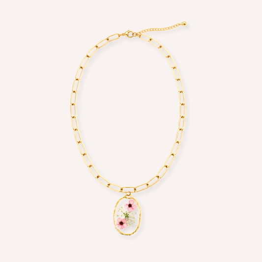Peonia Charm – aan ketting