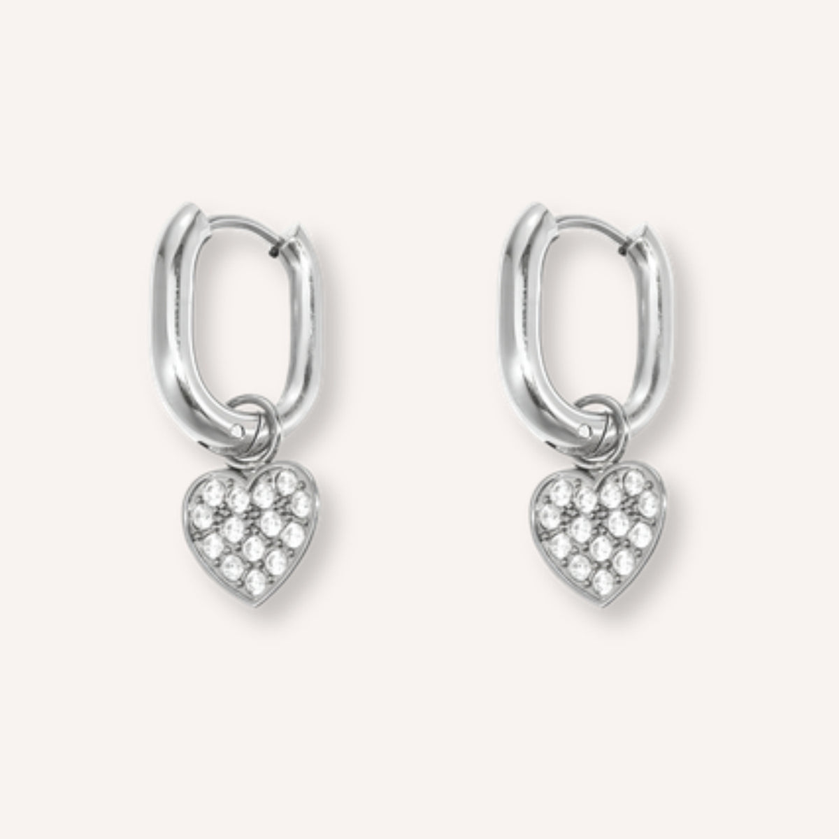 Quadrocuore Oorbellen – Zilver