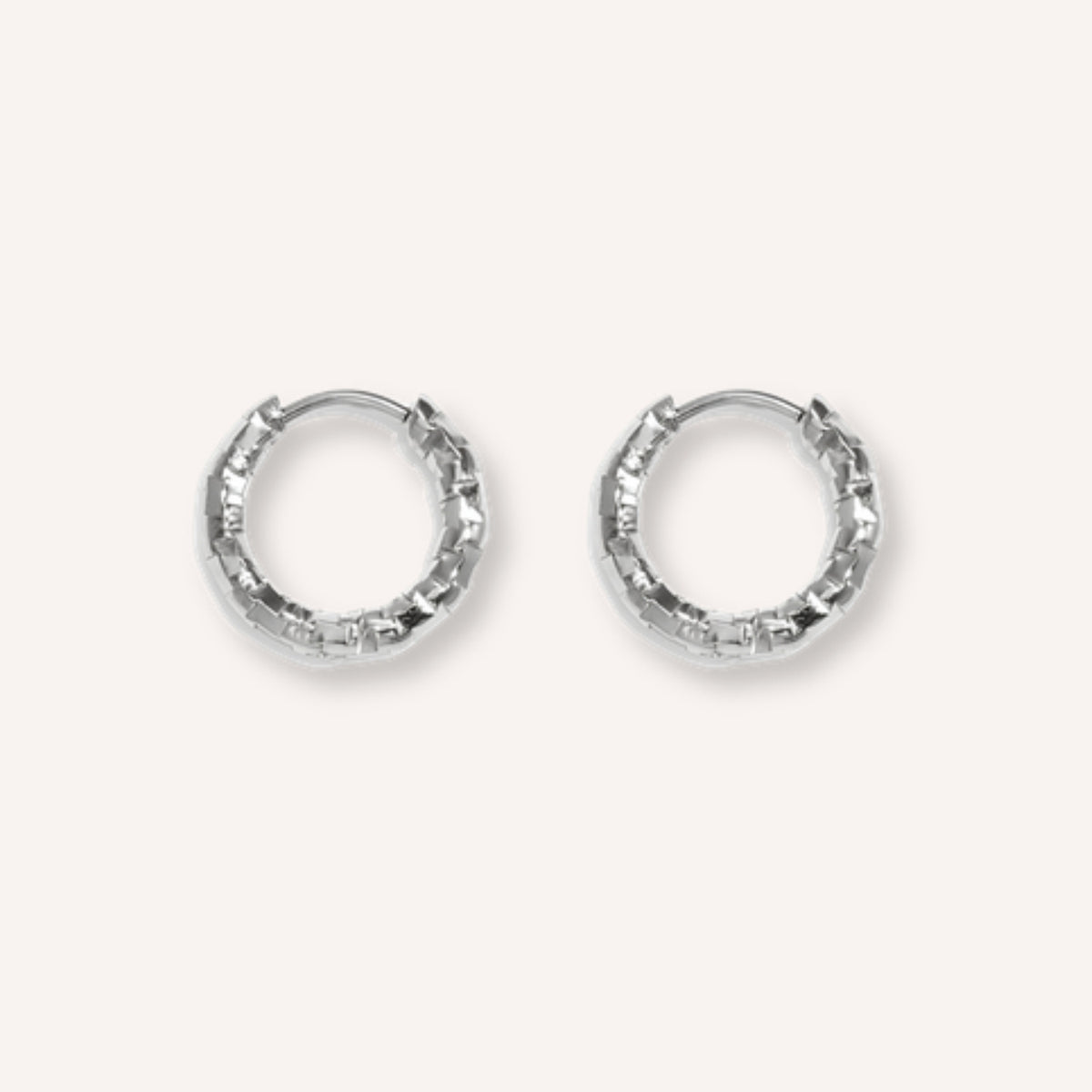 Sottile Oorbellen – 10 mm – Zilver