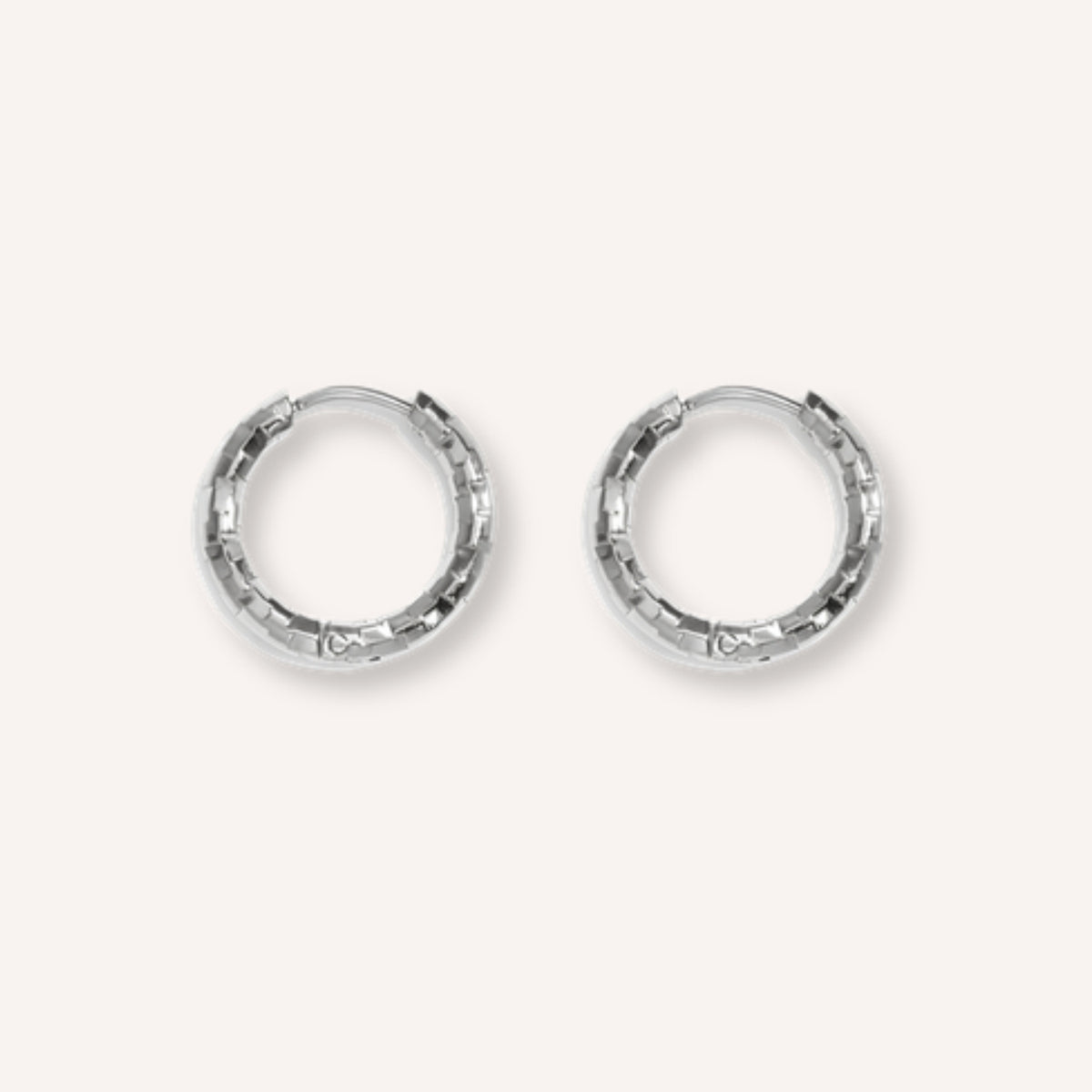 Sottile Oorbellen – 12 mm – Zilver