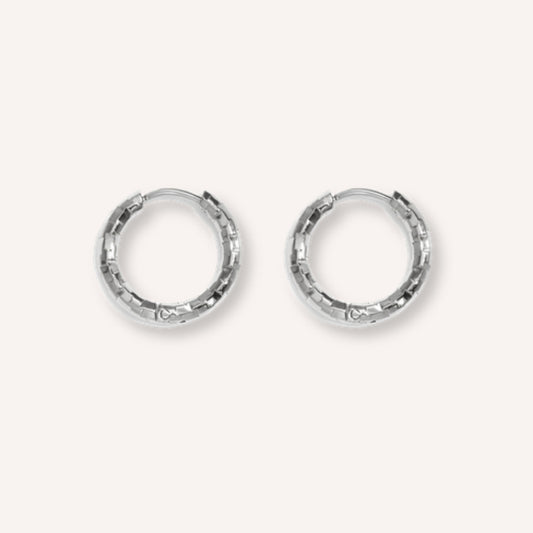 Sottile Oorbellen – 12 mm – Zilver